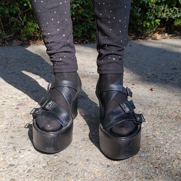 ann demeulemeester platform sandals